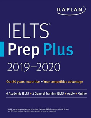 Ielts Prep Plus 2019-2020: 6 Academic Ielts + 2 General Training Ielts + Audio + Online-..