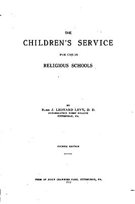 The Children's Service For Use In Religious Schools-..