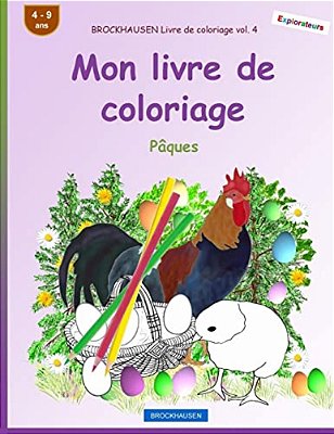 Brockhausen Livre De Coloriage Vol. 4 - Mon Livre De Coloriage: Pâques-..