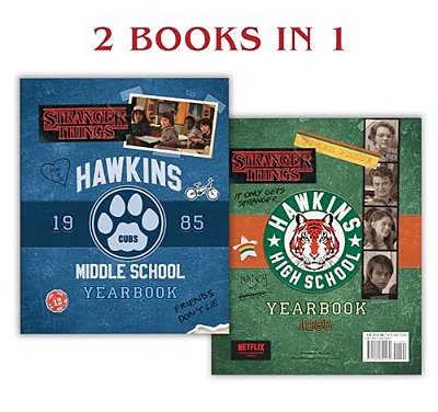 Hawkins Middle School Yearbook/Hawkins High School Yearbook (Stranger Things)-..