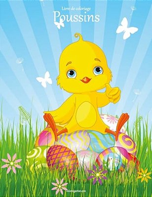Livre De Coloriage Poussins 1-..