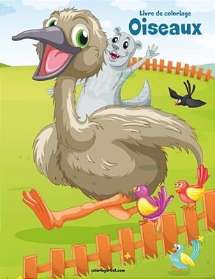 Livre De Coloriage Oiseaux 9-..