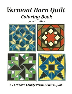 Vermont Barn Quilt Coloring Book-..