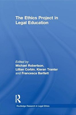The Ethics Project In Legal Education-..