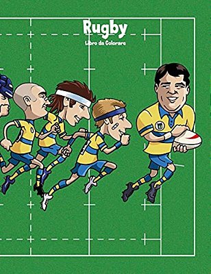 Rugby Libro Da Colorare 1-..