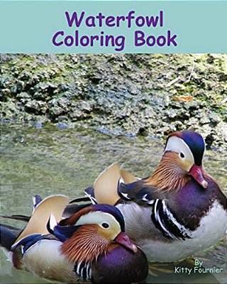 Waterfowl Coloring Book-..