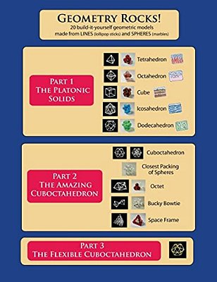 Geometry Rocks!: 20 Build-It-yourself Geometric Models-..