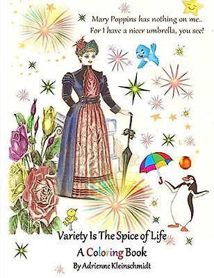 Variety Is The Spice Of Life A Coloring Book-..