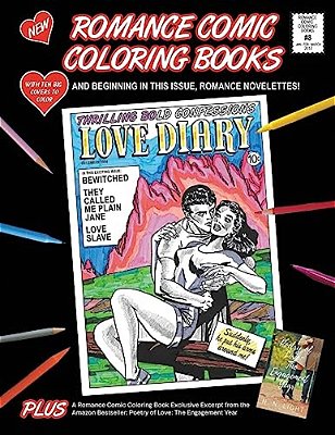 Romance Comic Coloring Book #8-..