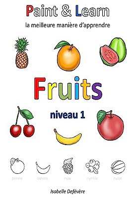 Paint & Learn: Fruits (Niveau 1)-..