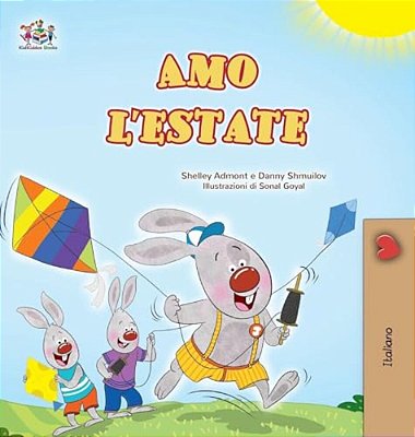 I Love Summer (Italian Children's Book)-..