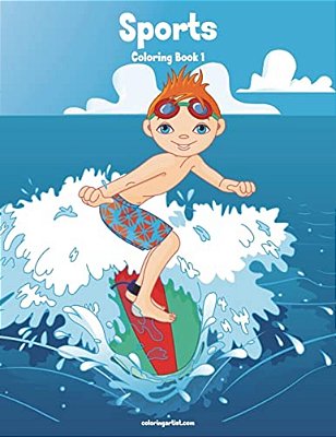 Sports Coloring Book 1-..