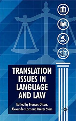 Translation Issues In Language And Law-..