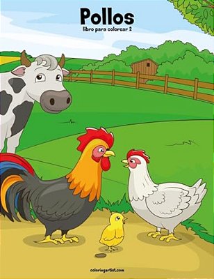 Pollos Libro Para Colorear 2-..