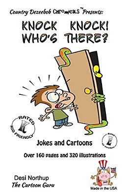 Knock Knock! -- Who's There? -- Jokes And Cartoons: In Black + White-..