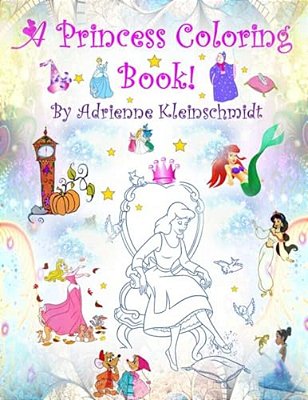 A Princess Coloring Book!-..