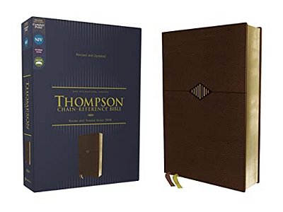 Niv, Thompson Chain-Reference Bible, Leathersoft, Brown, Red Letter, Comfort Print-..