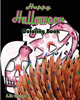 Happy Halloween Coloring Book-..