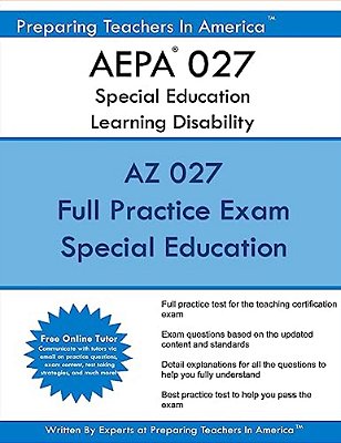 Aepa 027 Special Education Learning Disability: Az 027 Special Education Learning Disability-..
