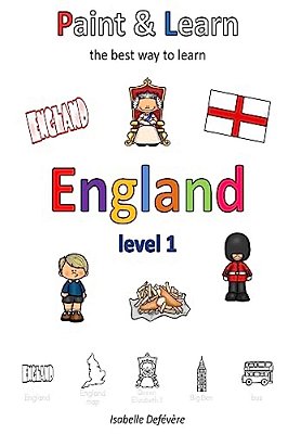 Paint & Learn: England (Level 1)-..