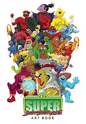 Sesame Street Fighter Artbook-..