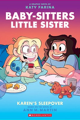 Karen's Sleepover: A Graphic Novel (Baby-Sitters Little Sister #8)-..