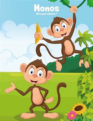Monos Libro Para Colorear 1-..