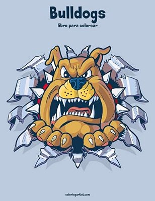 Bulldogs Libro Para Colorear 1-..