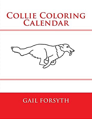 Collie Coloring Calendar-..