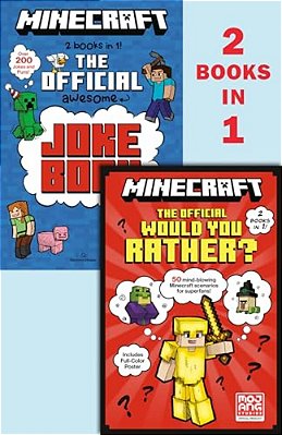 Minecraft 2-In-1: The Official Would You Rather/The Official Joke Book (Minecraft)-..