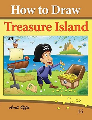 How To Draw Treasure Island: Drawing Books For Beginners-..