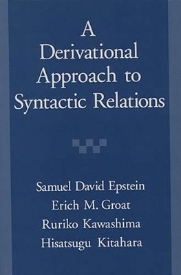 Derivational Approach To Syntactic Relations-..
