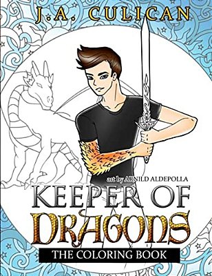 Keeper Of Dragons Series: The Official Coloring Book-..