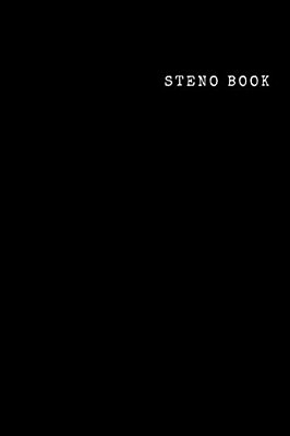 Steno Book: Steno Pad, 6" X 9", Gregg Rule, White Paper, 100 Pages-..
