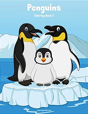 Penguins Coloring Book 2-..