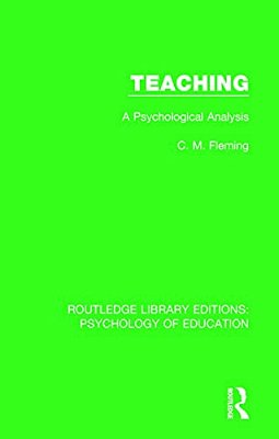 Teaching: A Psychological Analysis-..