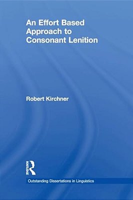 An Effort Based Approach To Consonant Lenition-..