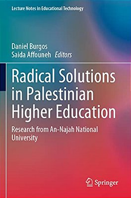 Radical Solutions In Palestinian Higher Education: Research From An-Najah National University-..
