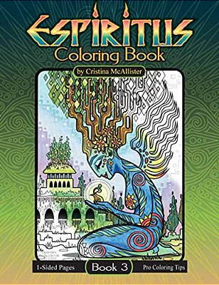 Espiritus Coloring Book: Book 3-..