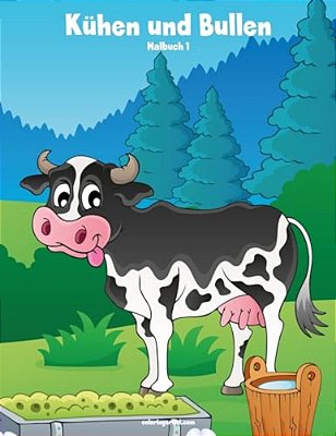 Malbuch Mit Kühen Und Bullen 1-..