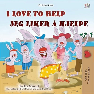 I Love To Help (English Norwegian Bilingual Children's Book)-..