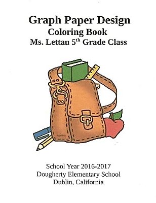 Graph Paper Design Coloring Book-..