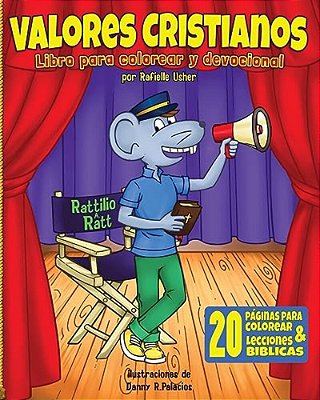 Valores Cristianos: Libro Para Colorear Y Devocional-..