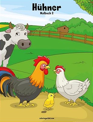 Hühner-Malbuch 2-..