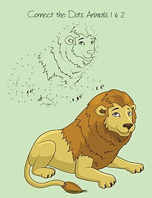 Connect The Dots Animals For Kids 1 & 2-..
