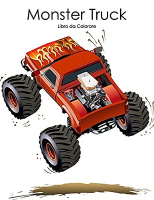 Monster Truck Libro Da Colorare 1-..
