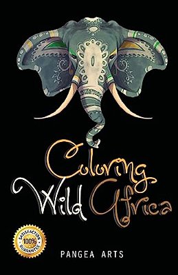 Coloring Wild Africa: Adult Coloring Book (Travel Size)-..