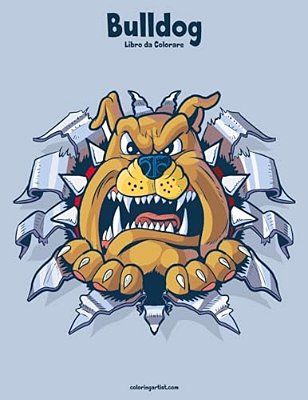 Bulldog Libro Da Colorare 1-..