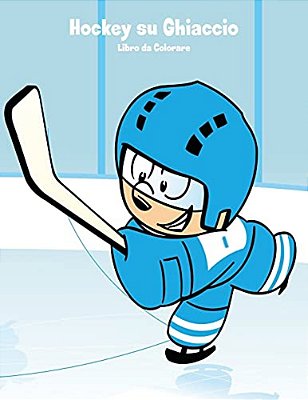 Hockey Su Ghiaccio Libro Da Colorare 1-..