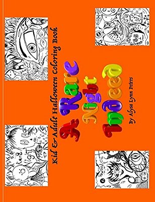 A Rare Night Indeed: A Spooky, Spirited, Fright Night Halloween Coloring Book-..